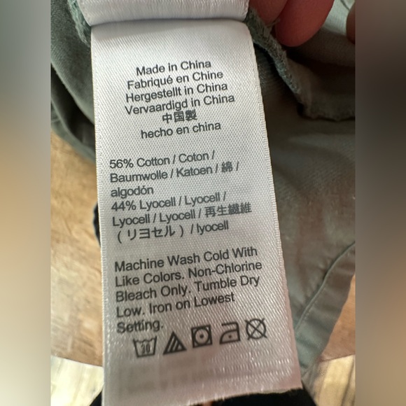 J. Crew Zip Front Chino Gray Green Pocket Utility Dress size 8 - Picture 10 of 16